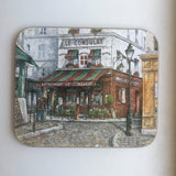 Vintage Parisian Cafe Coasters (Set of 4)