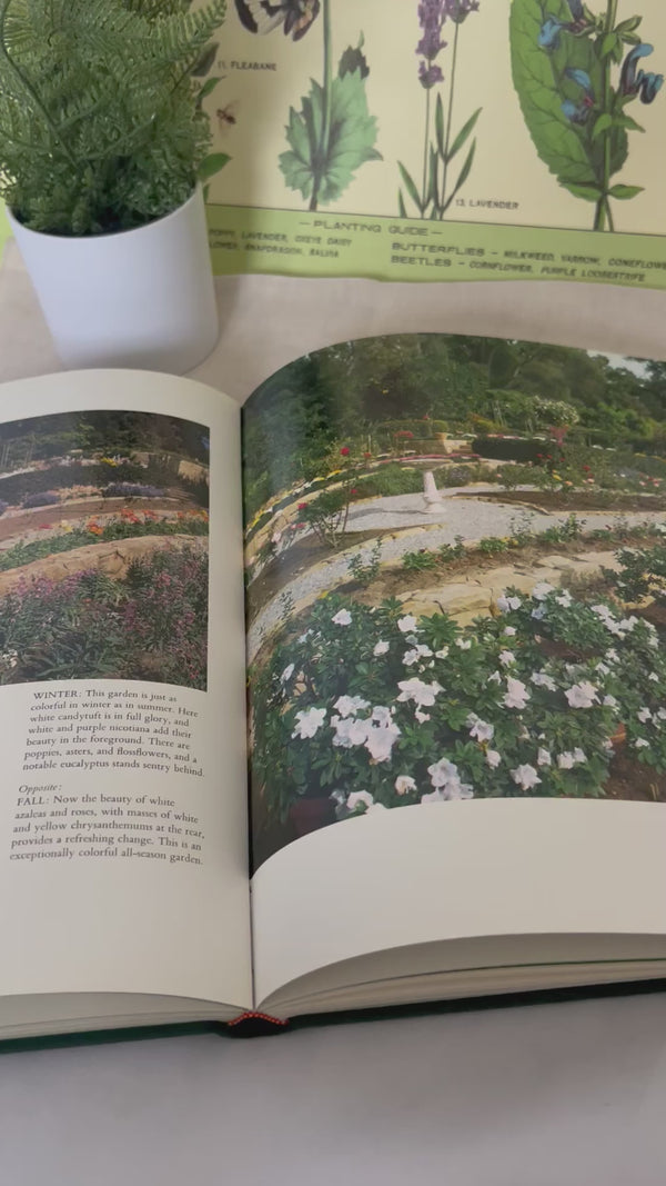 1981 Gardens for All Seasons by Jack Kramer - Coffee Table Book