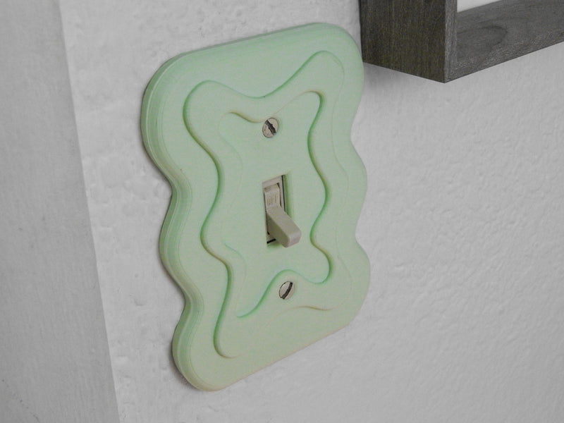 Leela Squiggly Light Switch Cover - Sonumbra