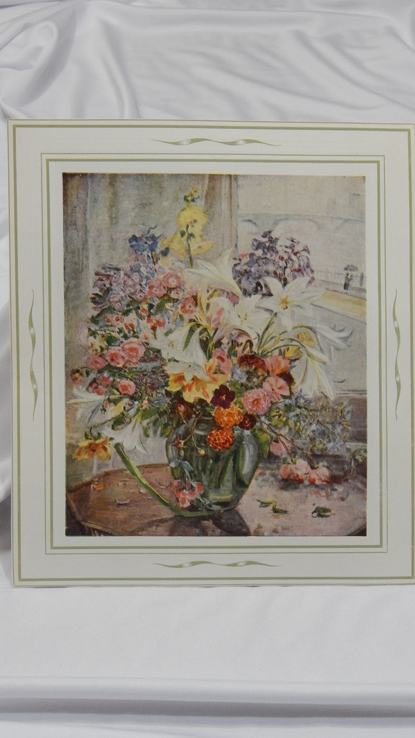 Floral Arrangements Vintage-style Reversible Poster - Sonumbra