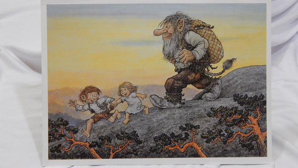 Rolf Lidberg Adventure Troll Vintage 1980s Illustration - Sonumbra