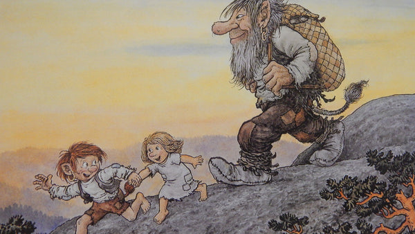 Rolf Lidberg Adventure Troll Vintage 1980s Illustration - Sonumbra