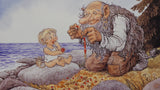 Rolf Lidberg Berry Troll Vintage 1980s Illustration - Sonumbra