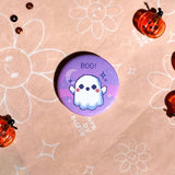 Suzie Ghost Button Pin - Sonumbra