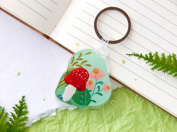 Ethereal May Forest Mushimush Keychain - Sonumbra